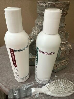 Brandy Melville Shampoo and Conditioner for Remy and Human Hair with brush